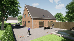 01a Achterkant woningtype F2