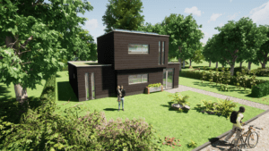 02 Voorkant woningtype D2 ECO