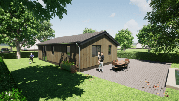 02a Achterkant woningtype E2 V2
